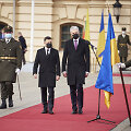 Volodymyras Zelenskis ir Gitanas Nausėda