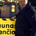 Kauno kalėdinio sveikinimo filmavimo užkulisiai