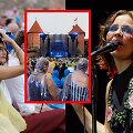 Monika Liu kartu su styginių kvartetu surengė i&scaron;skirtinį koncertą Trakų pilyje