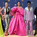 &bdquo;Emmy&ldquo; apdovanojimų svečiai (i&scaron; kairės): Tatiana Maslany, Suzanne Cryer, Tracee Ellis Ross, Leslie Jones ir Karamo Brownas