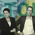 Daina Gudzinevičiūtė ir Emilis Vaitkaitis pretenduoja į Lietuvos tautinio olimpinio komiteto prezidento postą 2020-2024 metų kadencijai.