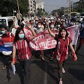 Protestai prie&scaron; perversmininkus Mianmare