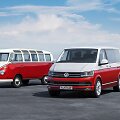 Volkswagen T1 ir Volkswagen T6 / Gamintojo nuotr.