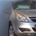 Automobilio plovimas žiemą