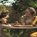Kadras i&scaron; animacinio filmo &bdquo;Mažasis princas&ldquo;