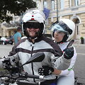 Akcija &bdquo;Mane veža!&ldquo;: motociklais džiaugėsi aklieji bei silpnaregiai