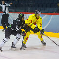 Elektrėnų &bdquo;Energija&ldquo; &ndash; Vilniaus &bdquo;7bet-Hockey Punks&ldquo; rungtynių akimirka.