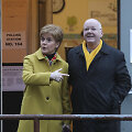 Nicola Sturgeon ir Peteris Murrellas