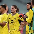Marcelis Sabitzeris ir kiti Dortmundo "Borussia" futbolininkai po rungtynių prie&scaron; "Sabah" skubėjo praustis į vie&scaron;butį, o ne persirengimo kambaryje stadione.