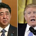 Shinzo Abe ir Donaldas Trumpas