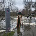 Užlieta Vaclovo Into akmenų muziejaus teritorija
