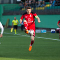 Baltijos futbolo taurės rungtynės: Lietuva - Latvija. 