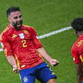 Dani Carvajalis ir Lamine Yamalis.