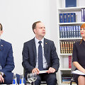 Virginijus Sinkevičius, Aurelijus Veryga, Jurgita Petrauskienė