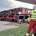 Per Kretingos rajoną gabenamas rekordinio dydžio krovinys susidūrė su trikdžiais.