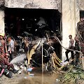 Banglade&scaron;e į mokyklą rėžėsi karinis lėktuvas