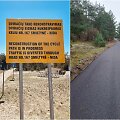 Takas į Juodkrantę &scaron;iuo metu rekonstruojamas, tuo metu Smiltynėje dviratininkai neatsidžiaugia naujuoju taku.