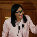 Venesuelos viceprezidentė Delcy Rodriguez