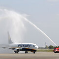 Kijeve pasitinkamas pirmasis &bdquo;Ryanair&ldquo; lėktuvas.