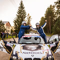 Ovidijus Va&scaron;takas ir Matas Žalandauskas &bdquo;Rally Auk&scaron;taitija&ldquo; varžybose