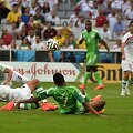 Nigerijos ir Irano futbolo rinktinių rungtynės Brazilijoje 