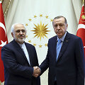 Mohammadas Javadas Zarifas ir Recepas Tayyipas Erdoganas