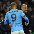 Pepas Guardiola ir Erlingas Haalandas