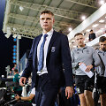 Lietuvos futbolo rinktinė Tautų lygos rungtynėse Kipre. Edgaras Jankauskas