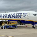 &bdquo;Ryanair&ldquo; lėktuvas Londono Stanstedo oro uoste (asociatyvi nuotr.)