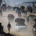 Palestiniečiai grįžta į namus nuniokotoje &scaron;iaurinėje Gazoje