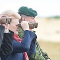 Dalia Grybauskaitė stebėjo tankų &bdquo;Abrams&ldquo;, &scaron;arvuočių &bdquo;Stryker&ldquo; ir karinės aviacijos pratybas