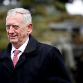 JAV Gynybos sekretoriaus J. Mattis vizitas  poligone Pabradėje