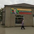 Petro Gražulio agitacinis plakatas Gargžduose