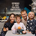 Agnės ir Nerijaus Ju&scaron;kų sūnaus gimtadienio akimirka