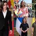 Sanna Marin su vyru Markusu R&auml;ikk&ouml;nenu, Volodymyras Zelenskis