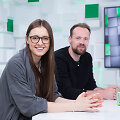 15min studijoje &ndash; i&scaron; &bdquo;Eurovizijos&ldquo; grįžę Ieva Zasimauskaitė ir Vytautas Bikus