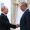 Vladimiras Putinas ir Hakanas Fidanas / ZUMAPRESS