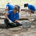 Archeologiniai kasinėjimai Vilniaus Vokiečių gatvėje.