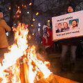 Antrasis protestas &bdquo;&Scaron;alin rankas nuo laisvo žodžio!&ldquo;