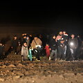 Migrantai Latvijos ir Baltarusijos pasienyje