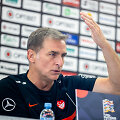 Turkijos futbolo rinktinės spaudos konferencija