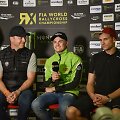 Rokas Baciu&scaron;ka tiesioginėje WorldRX spaudos konferencijoje