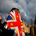 Demonstracija prie&scaron; &bdquo;Brexit&ldquo;