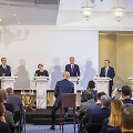 Petras Au&scaron;trevičius, Arvydas Juozaitis, Au&scaron;ra Maldeikienė, Gitanas Nausėda, Naglis Puteikis, Ingrida &Scaron;imonytė