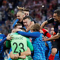 Kroatija po 11 metrų baudinių serijos 3:2 palaužė Daniją ir pateko į pasaulio čempionato ketvirtfinalį.