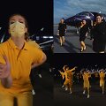 Pagal &bdquo;The Roop&ldquo; eurovizinę dainą diskoteką surengė pilotai ir stiuardai