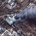 Palydovinėse nuotraukos rodo situaciją Ukrainoje