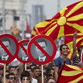 Makedoniečiai protestuose reikalauja ministro pirmininko atsistatydinimo