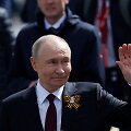 Vladimiras Putinas Pergalės dienos parade