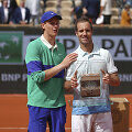 Jannikas Sinneris ir Richardas Gasquet